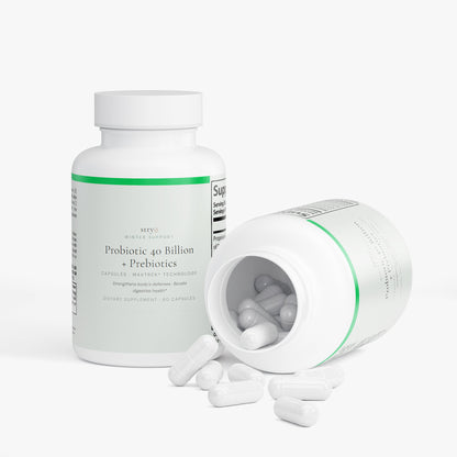 Probiotiques 40 milliards avec prébiotiques