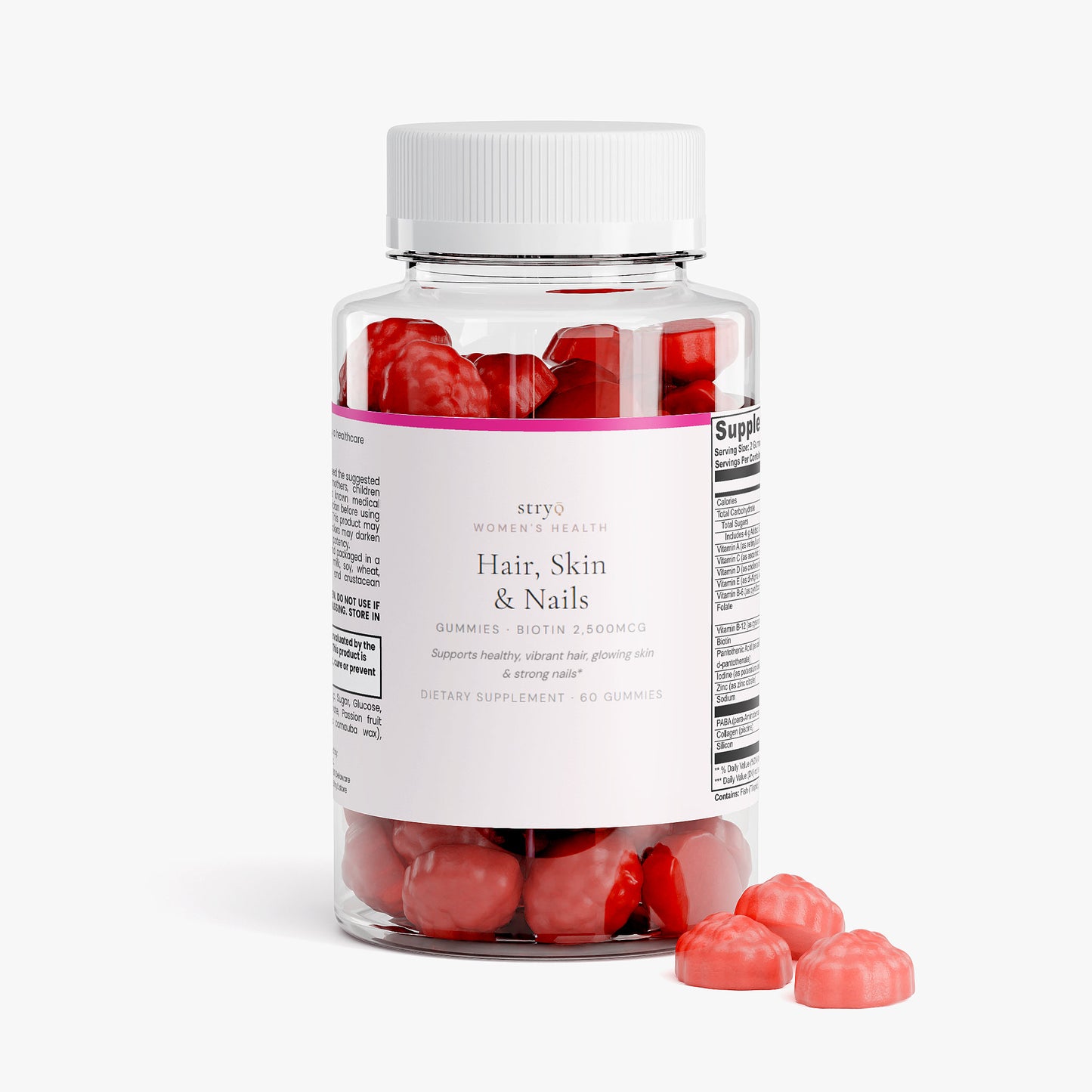 Gummies Cheveux, Peau et Ongles