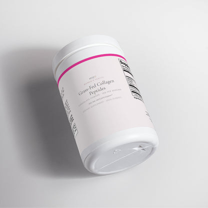 Poudre de peptides de collagène hydrolysé de bœuf nourri à l'herbe (Chocolat)