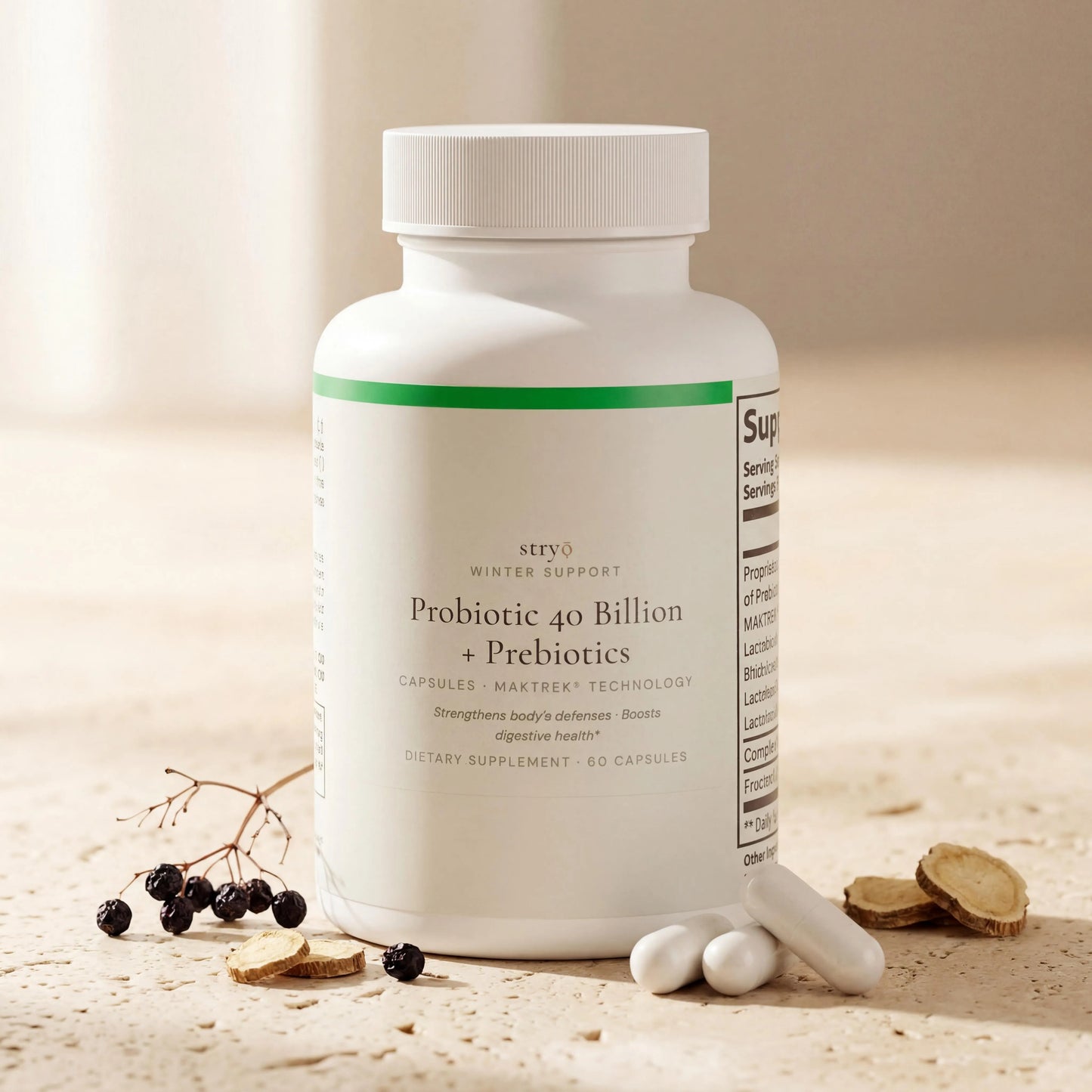 Probiotiques 40 milliards avec prébiotiques
