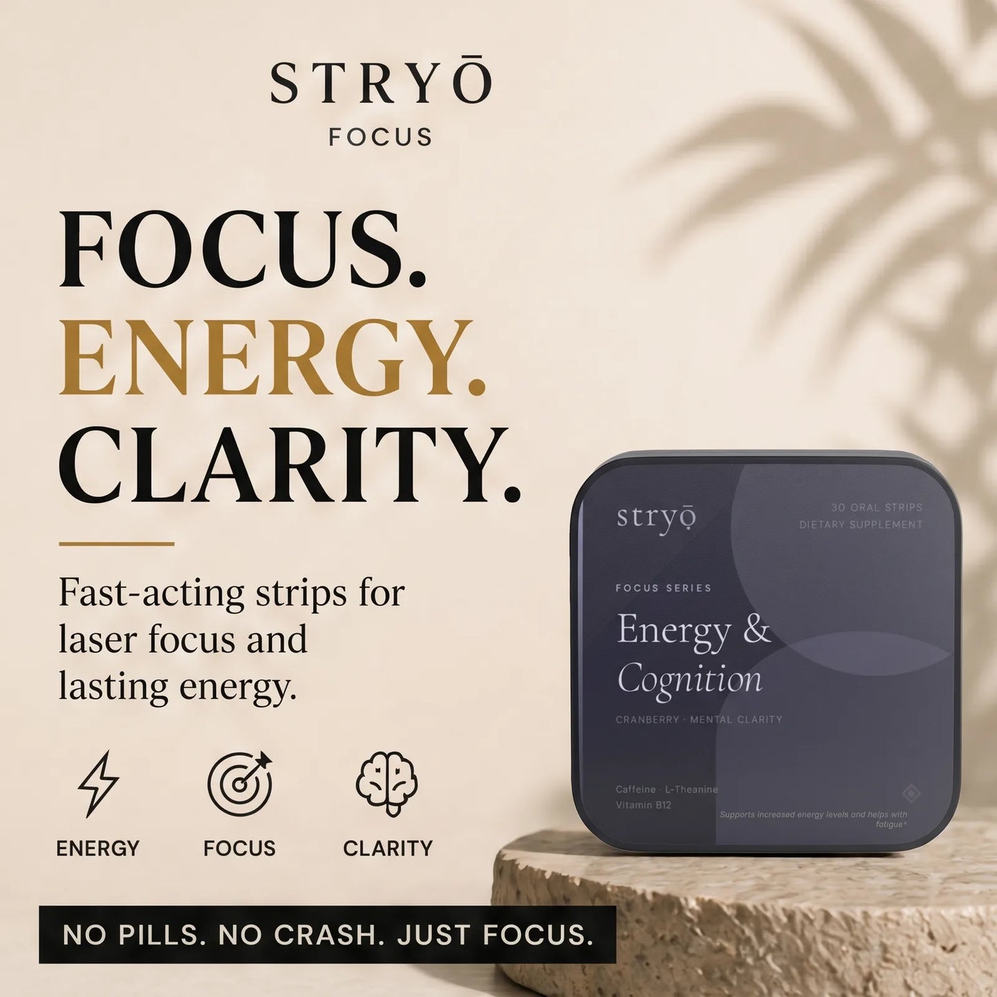 Stryō Focus · Bandelettes énergétiques