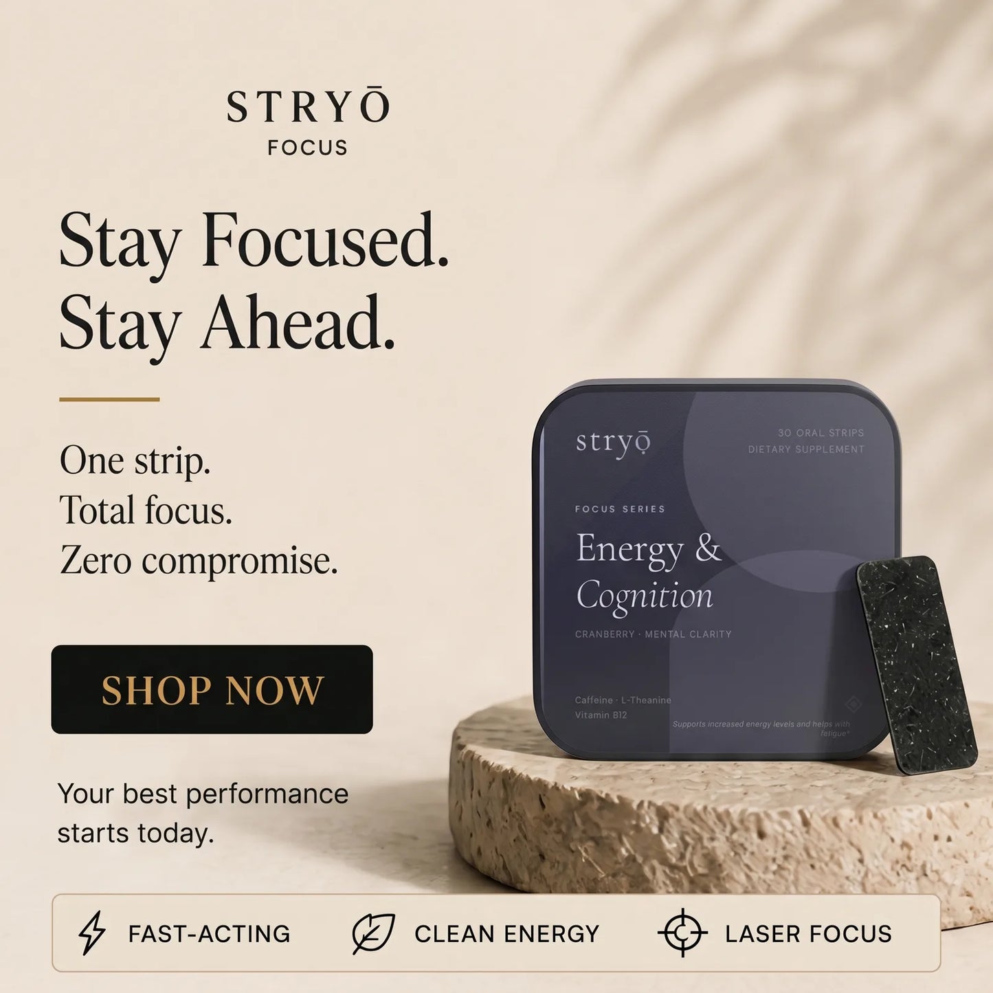 Stryō Focus · Bandelettes énergétiques